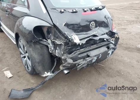 2013 Volkswagen Beetle R-Line z USA, uszkodzony, nr VIN 3VWVT7AT7DM684964